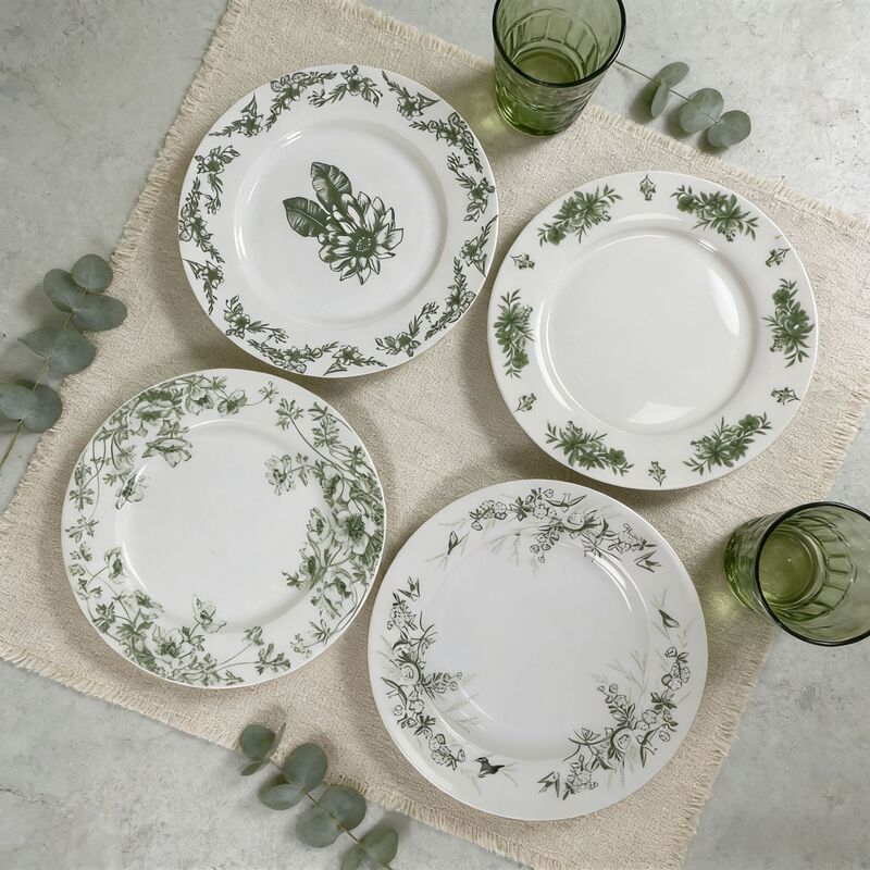 French-Style Vintage Tableware Plates, High-End Vintage Dishes, Home-Use Breakfast and Western-Style Ceramic Plates for Desserts, Cakes, and Pasta French-Style Vintage Tableware Plates, High-End Vintage Dishes, Home-Use Breakfast and Western-Style Ceramic Plates for Desserts, Cakes, and Pasta