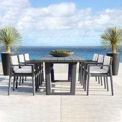 Outdoor leisure sofa rattan chair wrought iron open-air outdoor garden courtyard balcony waterproof sunproof hotel furniture