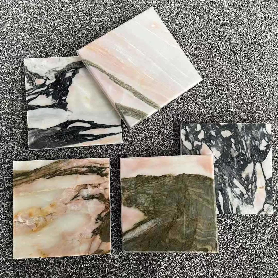 天然石材样品厂家现货寄样15*15cm工程大理石样品提供各类奢石样