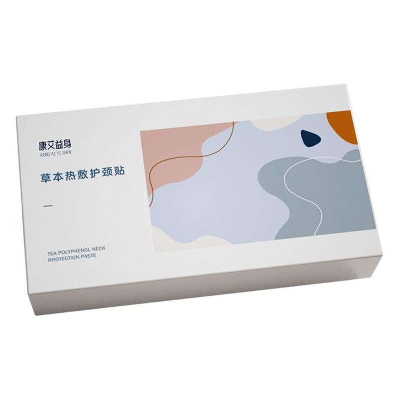 Parche de cuello cálido de ajenjo cálido bebé autocalentable vapor a base de hierbas columna cervical parche de compresa caliente hombro y cuello cálido protector de cuello de bufanda pequeña