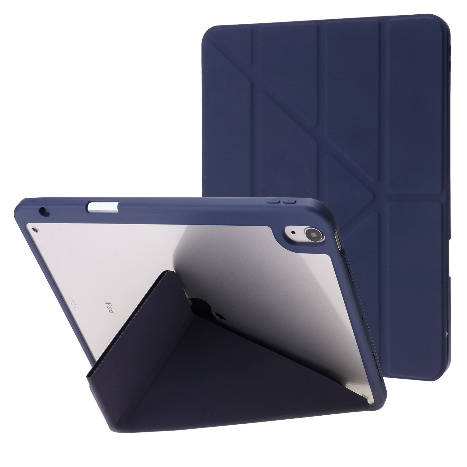 Подходит для iPad 10-го поколения акриловая прозрачность деформация 10.9 двух-в-одной мягкий боковой паз PRO11 корпус планшета