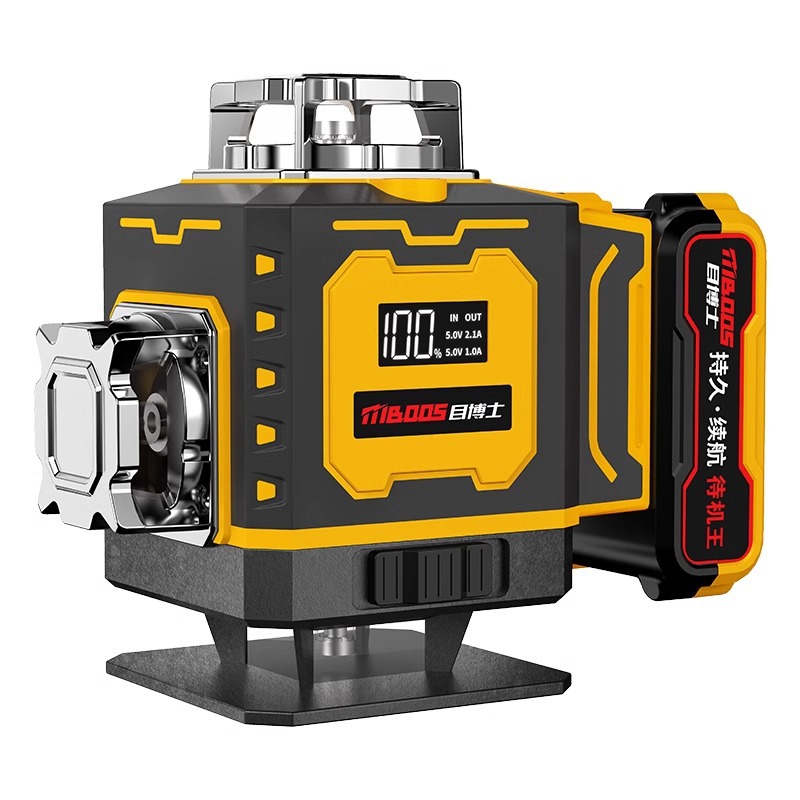 Horizontal infrarrojo Amazonas piel de camarón TK transfronterizo láser de alta precisión 12 líneas proyector de luz verde 16 dispositivo de tierra