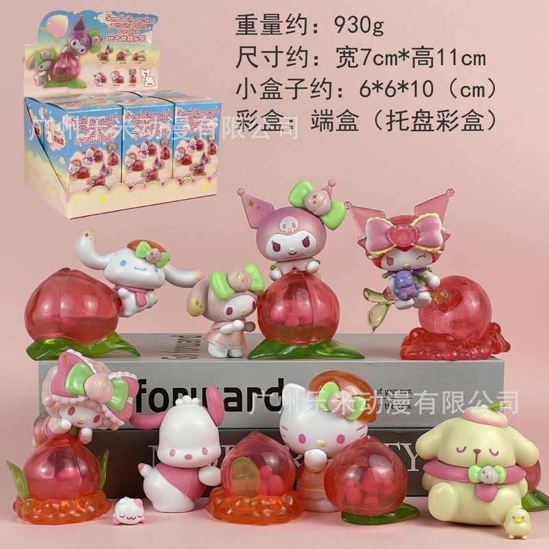 包邮凯蒂猫KT潮玩盲盒公仔手办桌面汽车载摆件少女心生日礼物|undefined