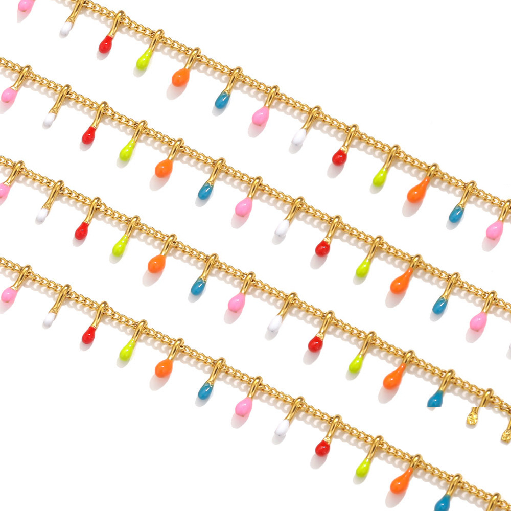 Aceite de goteo dorado