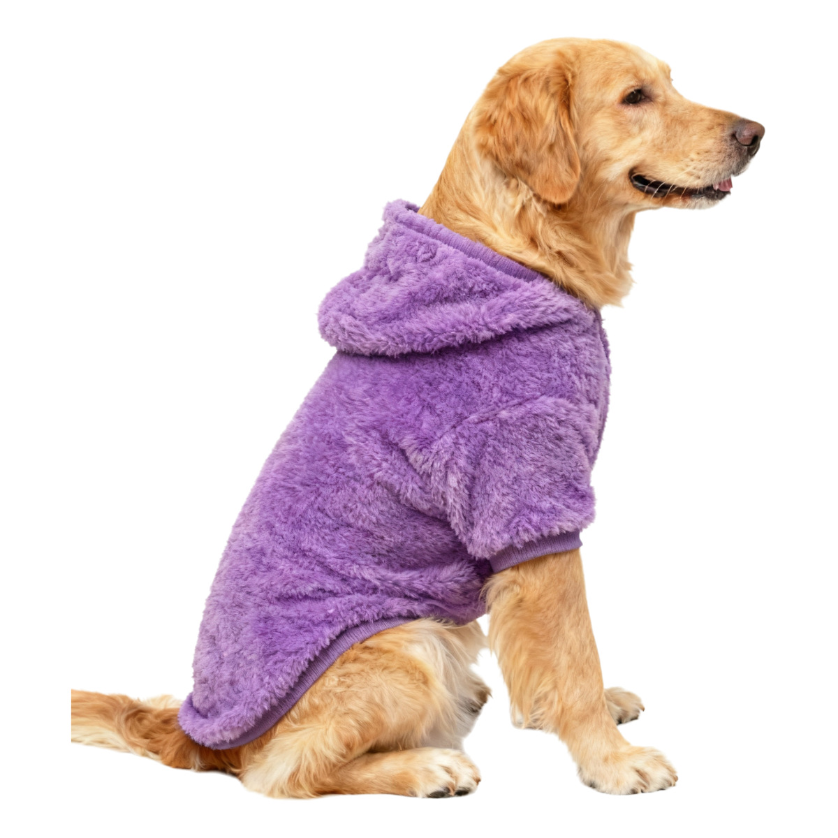 Sınır ötesi kış büyük köpek giysileri orta ve büyük köpekler için çift taraflı kadife Golden Retriever Labrador çoban ev sıcak ve dökülme önleyici