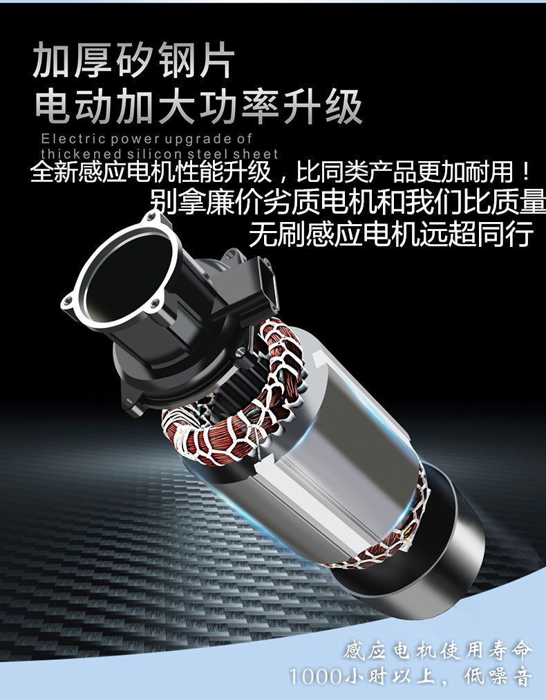 Smart Car Washing Machine Artifact High-Pressure Water Pump High-Power Household 220V Portable Car Brush Gun Fully Automatic Cleaning Machine