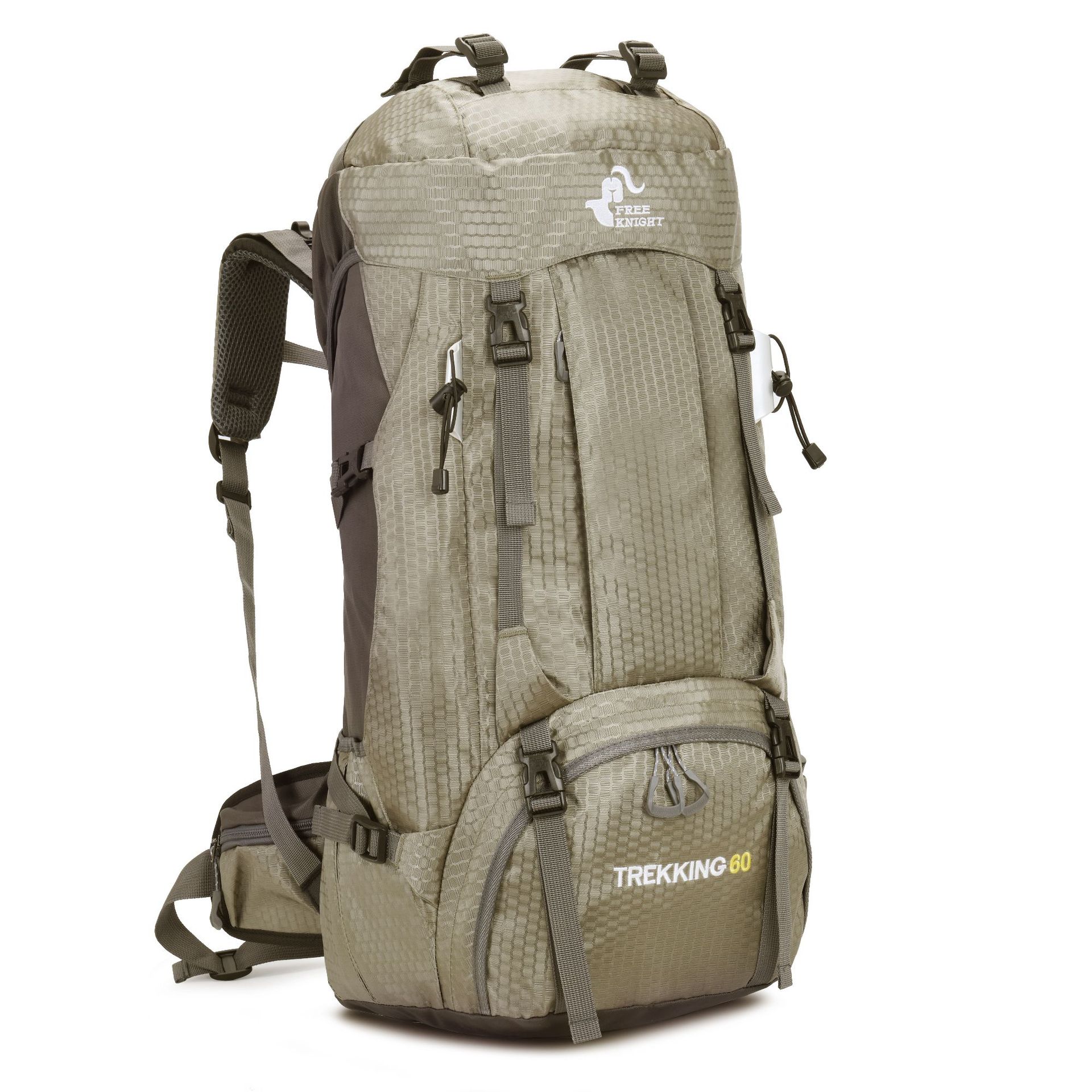 Mochila de Senderismo y Montañismo de Poliéster Transpirable e Impermeable para Deportes al Aire Libre