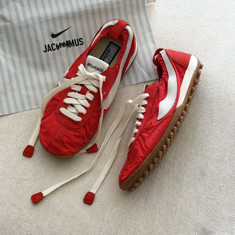 Pure Original Jacumoom Thin-Soled Moon Shoes with Raised Toe Ballet Forrest Gump Shoes for Men and Women, Versatile Casual Retro Comfortable Trendy Shoes