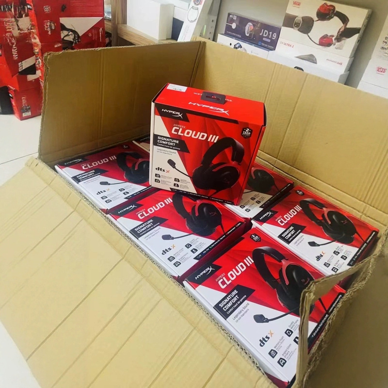 Hyperx Cloudⅲ Extremely Unknown Hurricane 3 Head-Mounted Gaming Headset USB Suitable for Original Kingston Headset