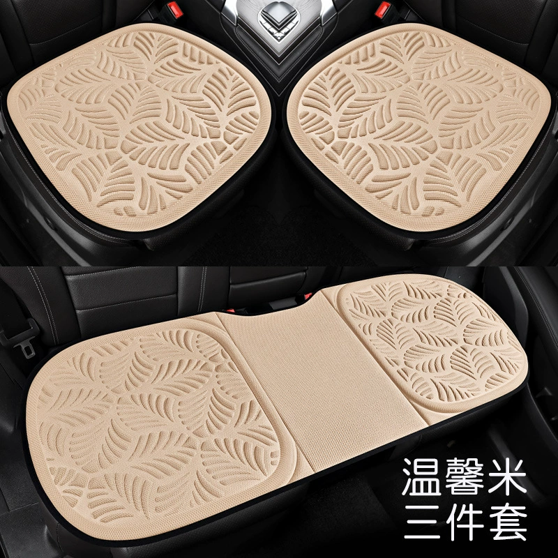 Трансграничная внешняя торговля автомобильная подушка амазонка 3d подвешенные пальмовые листья оптовая продажа завод прямая автомобильная подушка сиденья четыре квартала