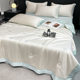 New full embroidery series washed ice silk summer quilt four-piece three-piece summer air conditioning thin quilt bedding wholesale