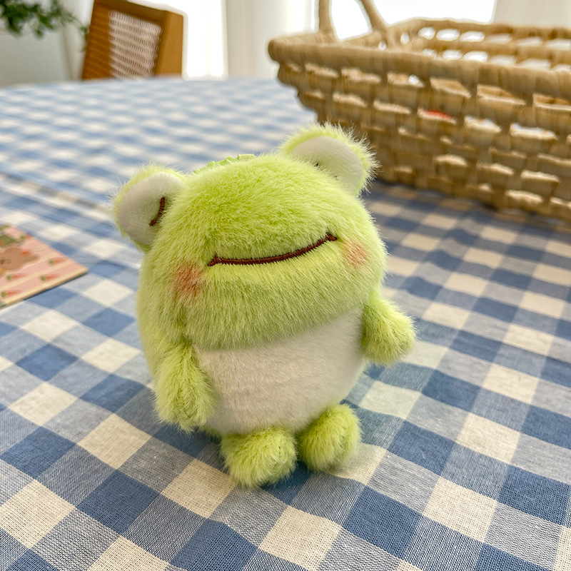 웃는 개구리 녹색