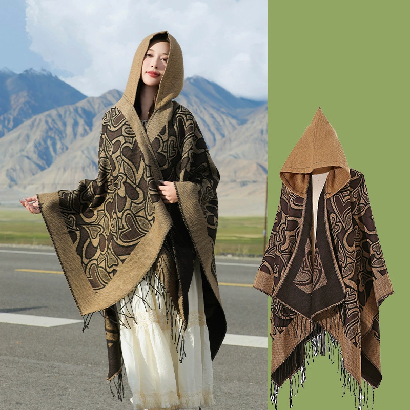 Этническое trench coat, плащ, демисезонный тёплый шарф, этнический стиль