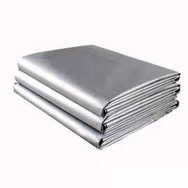 华钧遮光双面银色涂层窗帘布纱帘水洗出租屋防晒隔热遮阳飘窗