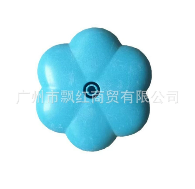 Plum blossom balloon base — flower-shaped desktop balloon holder, multi‑color, 50‑pc packs