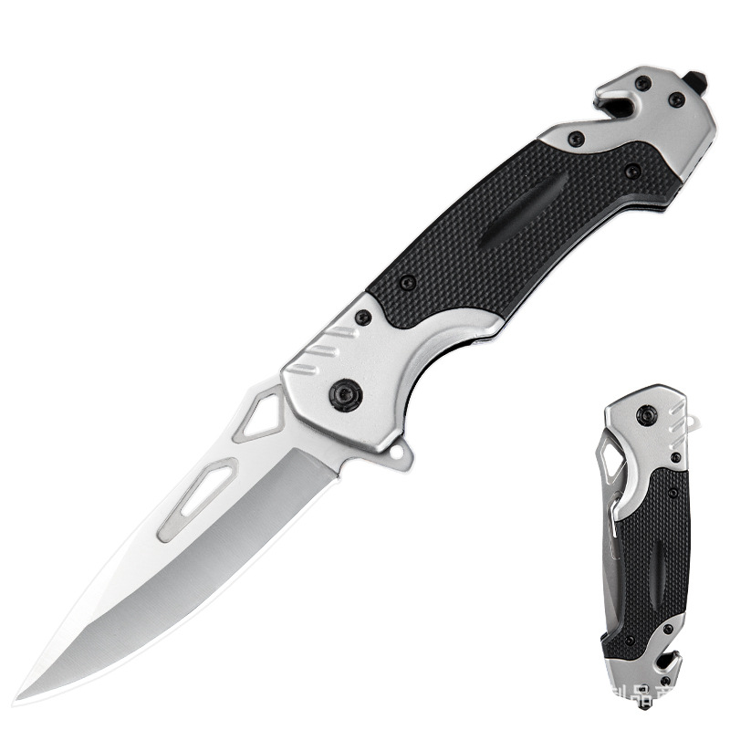 厂家批发野营高硬度折叠刀户外王者2.0多功能刀荒野求生便携小刀