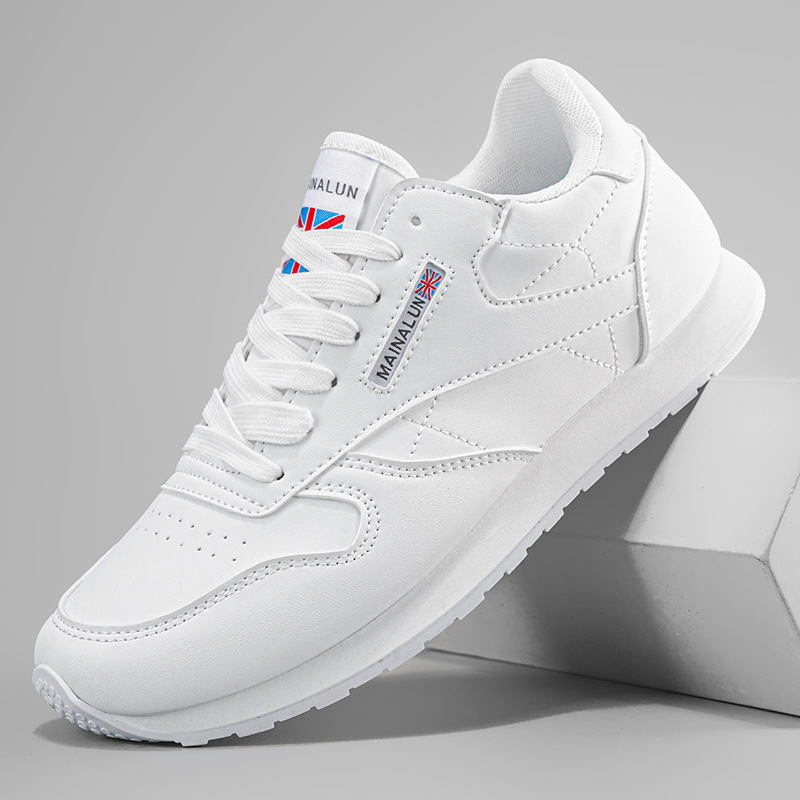 Cross-Border Hot-Selling Extra-Large Size Men's Shoes, Thick-Soled Height-Increasing Leather Casual Sneakers, Sizes 46-48, New Spring/Summer Model Sneakers Cross-Border Hot-Selling Extra-Large Size Men's Shoes, Thick-Soled Height-Increasing Leather Casual Sneakers, Sizes 46-48, New Spring/Summer Model Sneakers