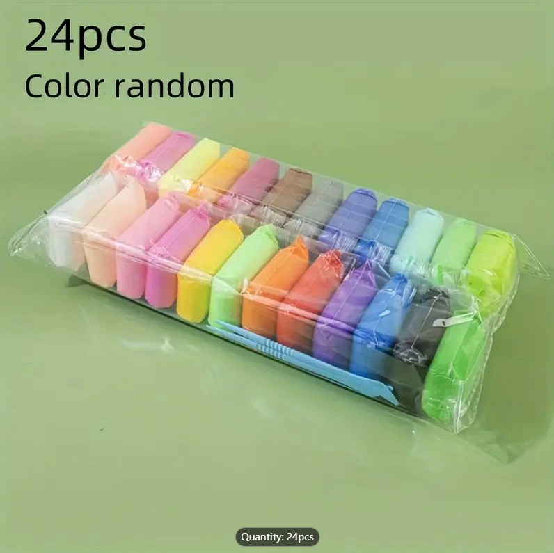 Ultra light safe clay for kindergarten, children's space plasticine, handmade, 36 colors