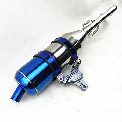 Jinzhan Model Stainless Steel Side-wound Motorcycle exhaust pipe