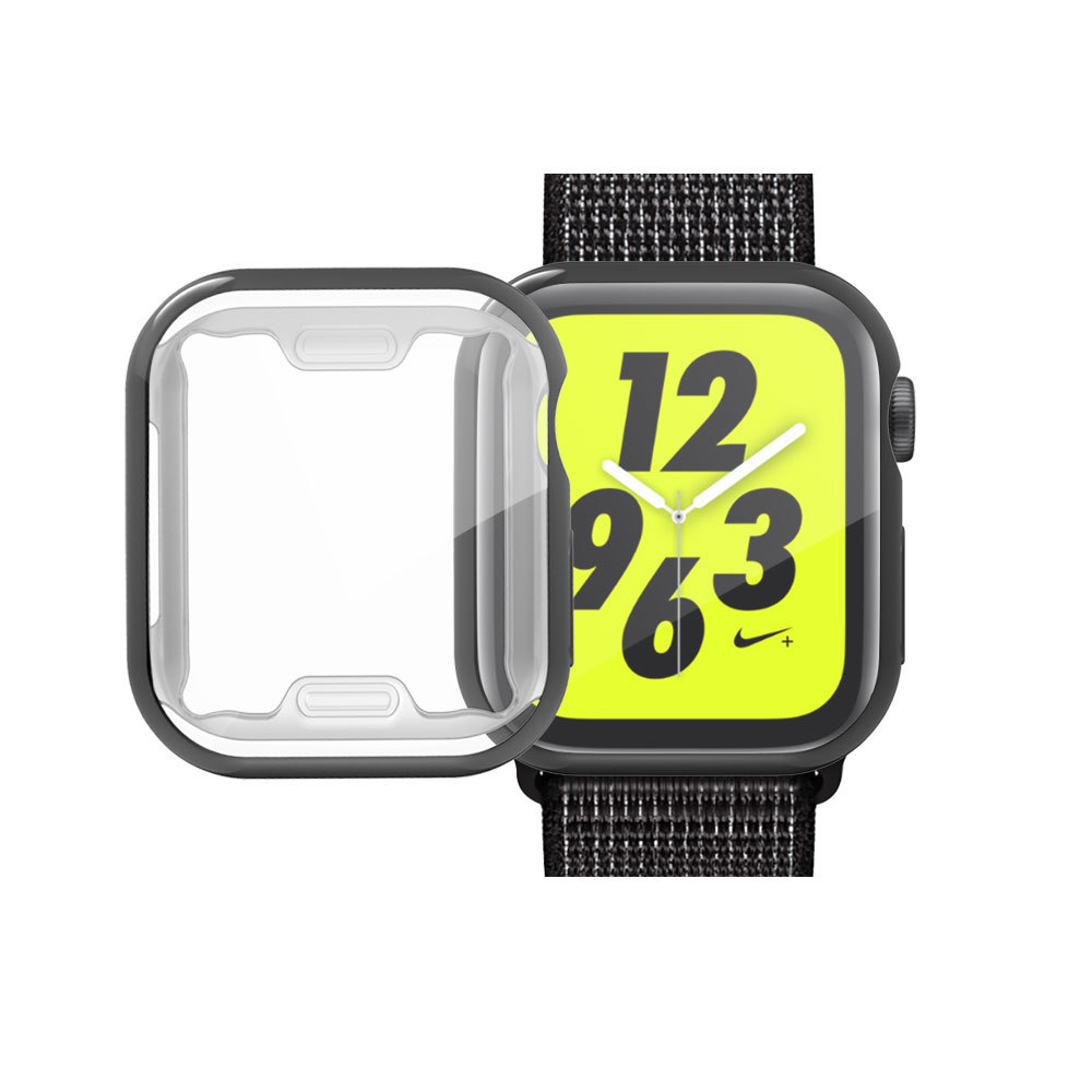 适用苹果手表8全包保护壳Apple Watch 654321代电镀TPU表壳保护套