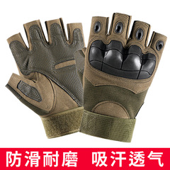 Tactical gloves for men and women outdoor sports half-finger gloves protective cycling training one-piece drop-shipping half-finger gloves for military fans