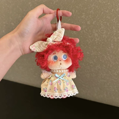 Pluş açarlıqlar Toy Accessory - headband-floral-dress-red-explosion-pendant