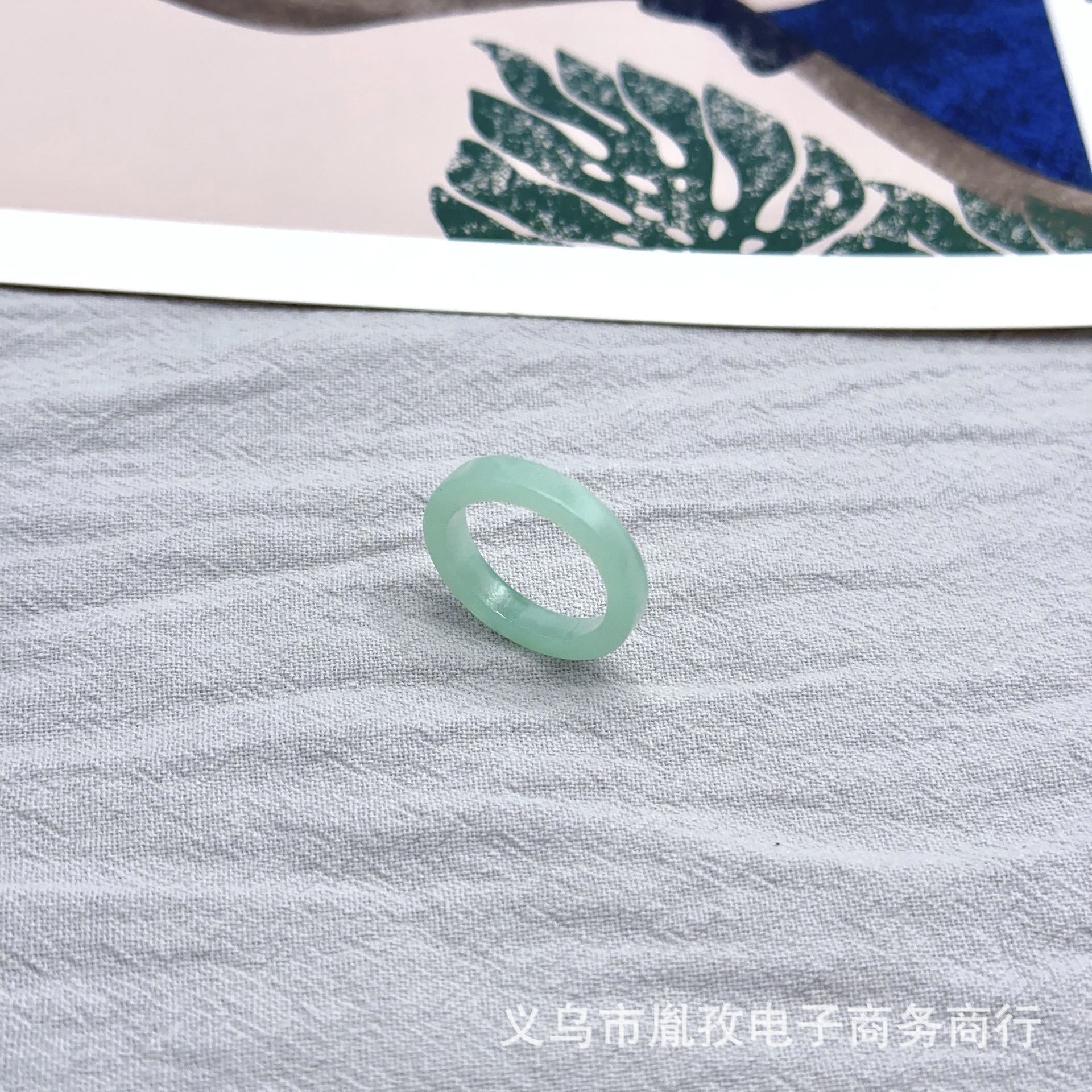 Corea del Sur nueva resina anillo fino anillo de color caramelo estilo elegante anillo de moda personalizada anillo de dedo índice