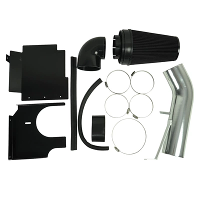 Car Air Intake Kit Sorma kollektoru (Giriş) - silver-black