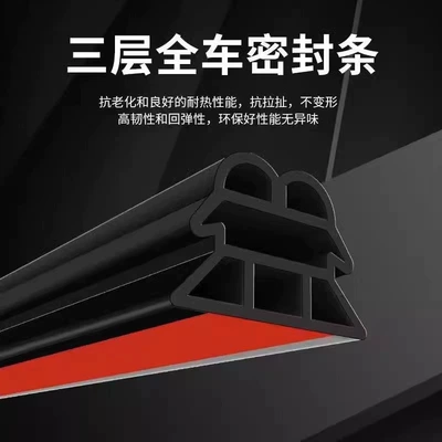 Avtomobil səs izolyasiya zolaqları Car Door Seal Strip, Waterproof