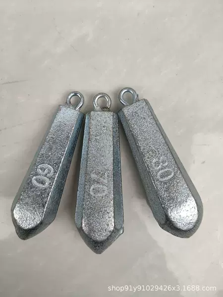 Water Drop Hexagonal Iron Sinker with Ring for Sea Fishing, Iron Sinker Fishing Gear, Iron Sinker for Sea Rod, Explosive Hook with Ring, Hexagonal Iron Sinker