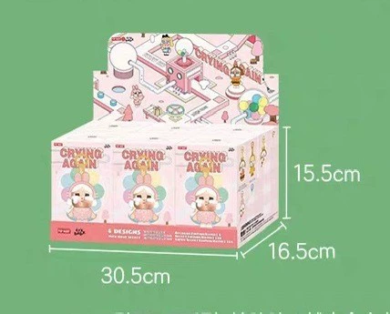 CRYBABY Tears Crying Baby Alice Series клей эмаль лицо плюш слепой бокс трендовые занавеси украшения игрушки/оптом