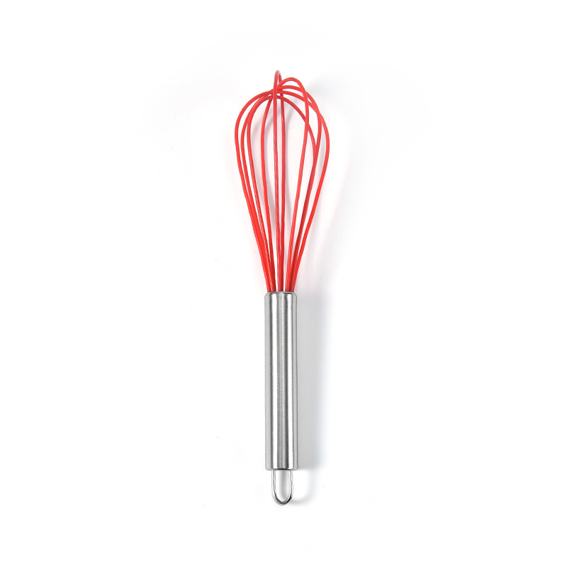 Utensilios de cocina de silicona Juego de 10 piezas todo incluido silicona espátula grande sartén antiadherente espátula de cocina traje de gachas cuchara raspador para hornear
