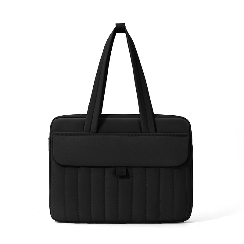 Bolsa de computadora delgada de caja dura de gran capacidad de viaje de viaje de moda simple 15.6 pulgadas bolso de hombro para portátiles