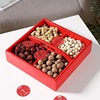 Bamboo with a wedding candy storage box wedding box fruit plate dried fruit box melon seeds random snack box