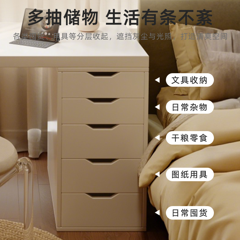 Escritorio de dormitorio de viento de crema, escritorio de vestuario, escritorio de escritorio doméstico, escritorio de computadora, escritorio de escritorio