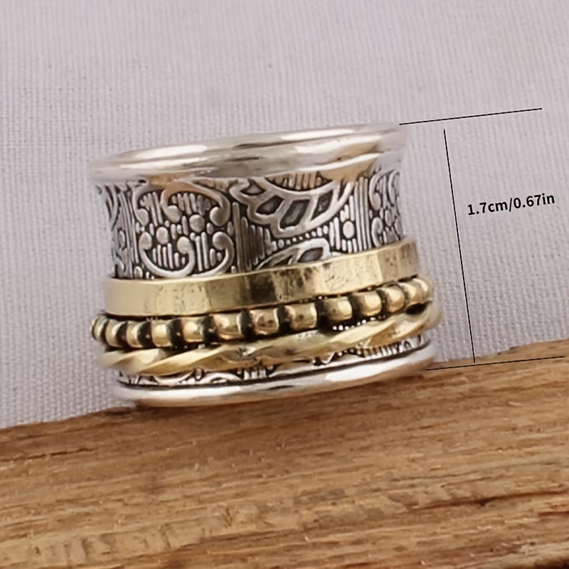 Geometric Pattern Lady Geometric Alloy Irregular Plating Women's Rings