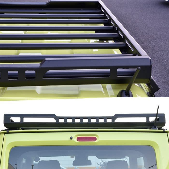Suitable for Suzuki Jimny Jb23 Jb43 1998-2018 Aluminum Roof Rack with Light