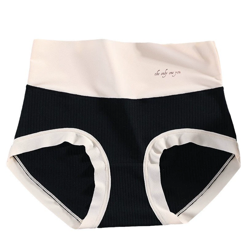 Т underwear, хлопковые брюки, летняя тонкая антибактериальная талия поясе, плюс размер, высокая талия