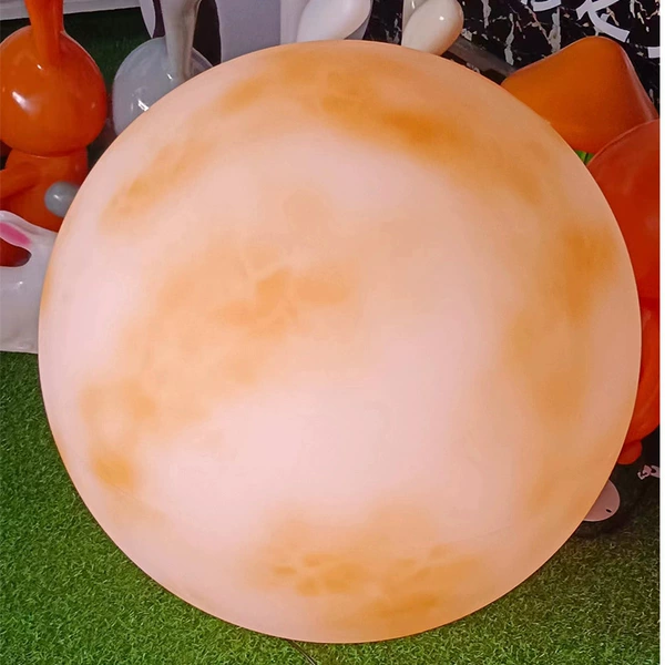 15CM round moon lamp