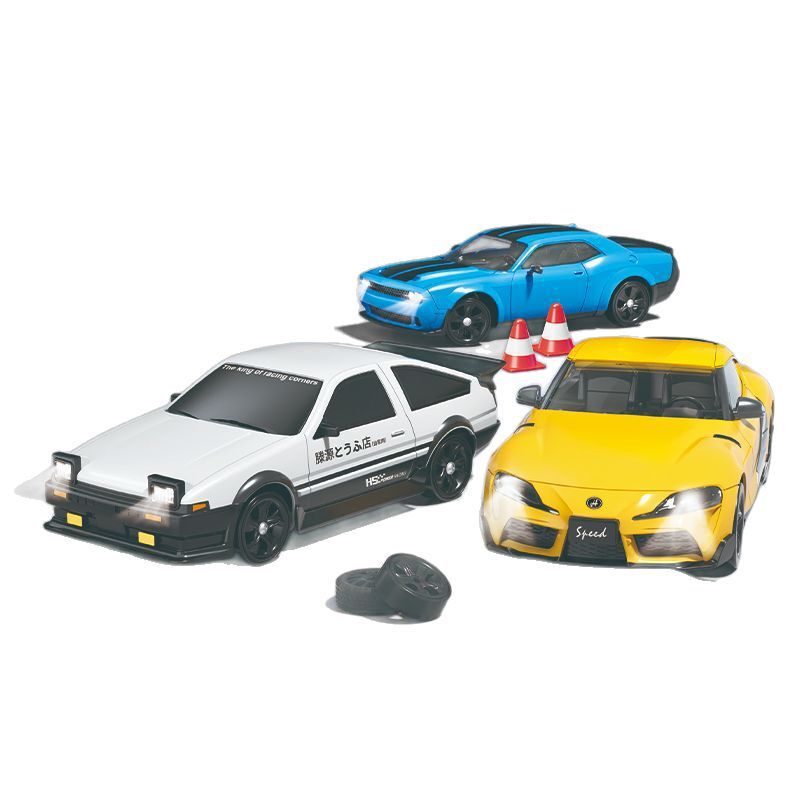 クロスボーダー子供用 rc 高速車リモートコントロールドリフトカー AE86 四輪駆動おもちゃ電動 1:24 ハンドコントロールドリフトリモートコントロールカー|undefined