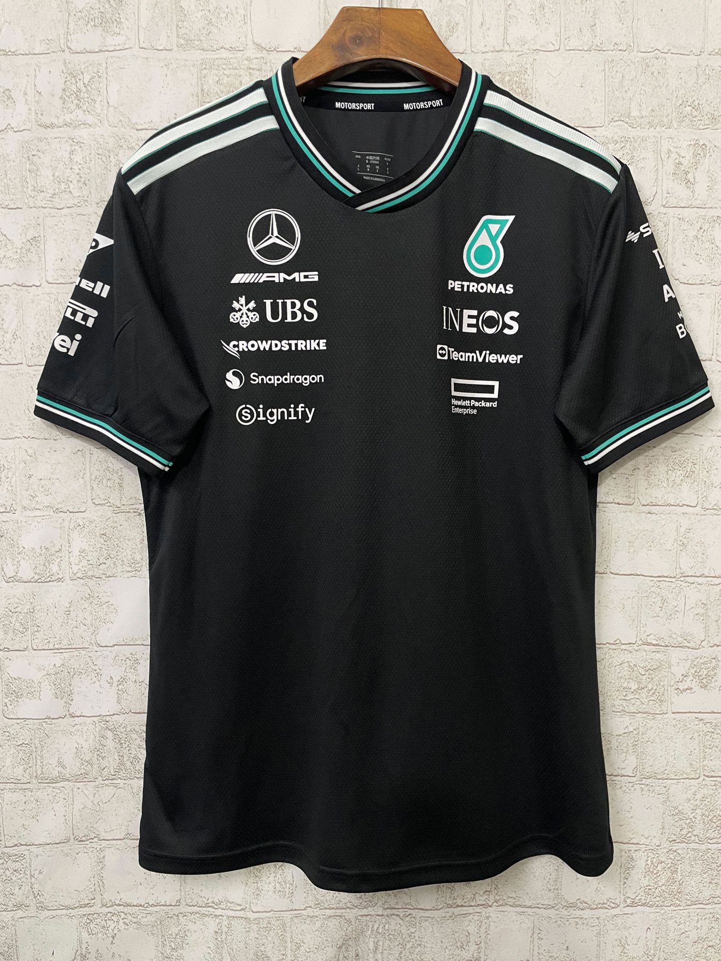202526F1 traje de carreras Mercedes McLaren uniforme de fútbol Red Bull Ferrari camiseta Aston Martin
