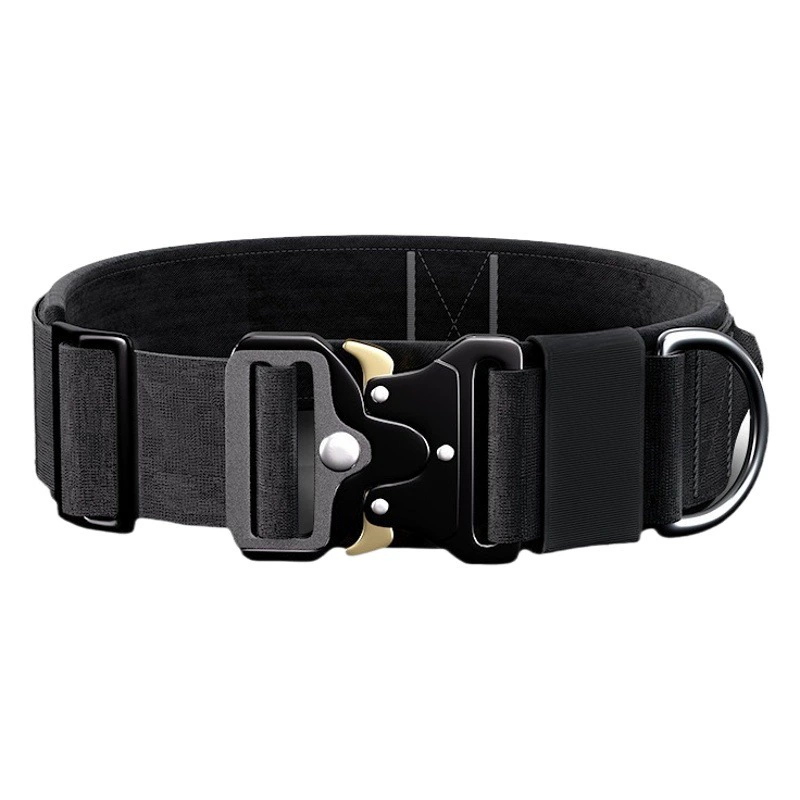 Новый ошейник для домашних животных Amazon Взрывозащищенный тактический ошейник может поднять ошейник для собак