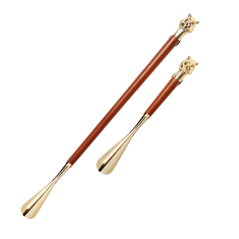 En stock al por mayor tirador de zapatos de metal alargado zapatos de punta de tigre no doblar dispositivo de elevación de zapatos regalo buen producto marca al por mayor