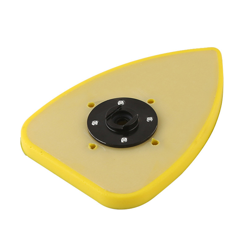 三角形底盘研磨盘三角砂纸打磨机底盘打磨机托盘工厂销售可