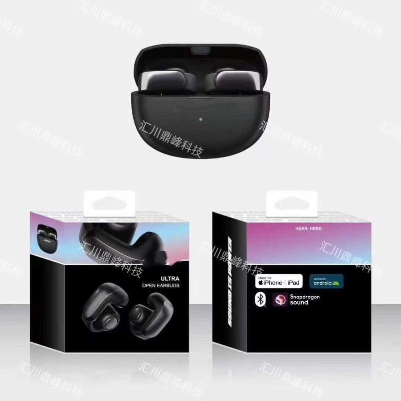 2025国境を越えた新型Ultraオープンヘッドセット無線bluetoothヘッドセット耳付きv 12はイヤホンの現物に入らない|undefined