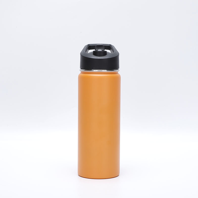 Olla espacial de acero inoxidable 304 transfronteriza, termo portátil de color degradado de gran capacidad, botella de agua deportiva para exteriores