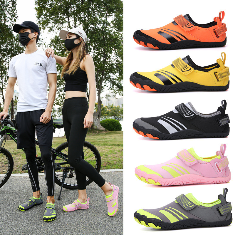 Cross-border Outdoor Swimming Shoes Tracing Shoes Wading Shoes Men's and Women's Diving Shoes Beach Snorkeling Shoes Cycling Climbing Five-finger Shoes