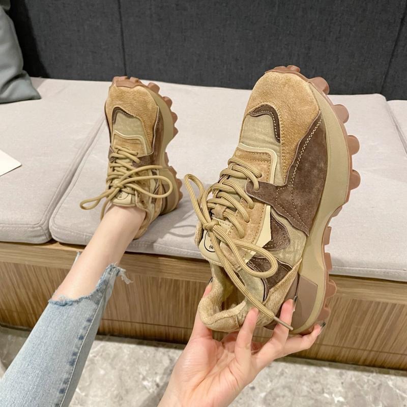 Casual Dad Shoes For Women And Men With Thick Sole For Running_voghion.com