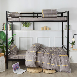Single bed bedding suit bedding six-piece set 0.9 m1.2 m quilt student dormitory three-piece set