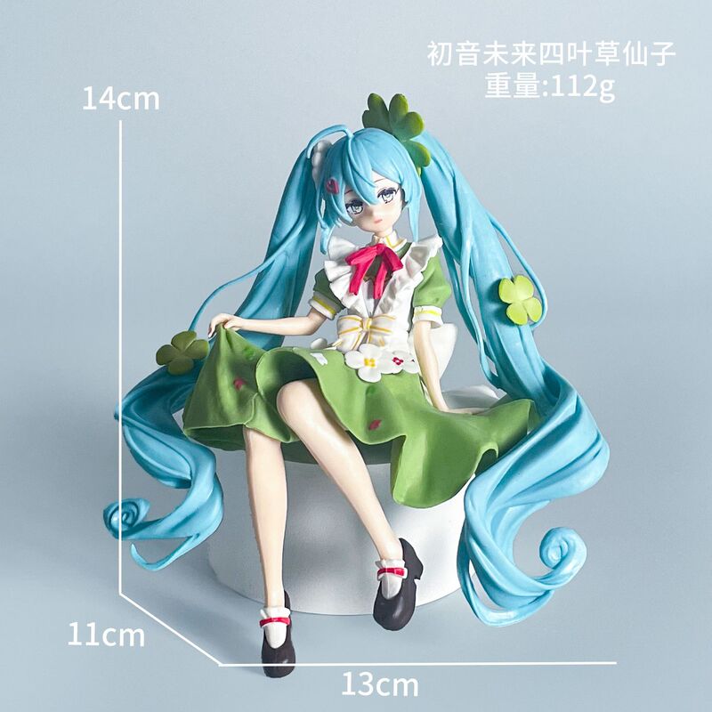 初音未来手办动漫水冰月美少女蕾姆花嫁穹妹二次元公仔模型摆件批|undefined